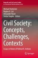 Civil Society: Concepts, Challenges, Contexts edito da Springer International Publishing