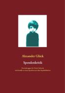 Spendenkritik di Alexander Glück edito da Books on Demand