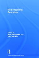 Remembering Genocide edito da Taylor & Francis Ltd
