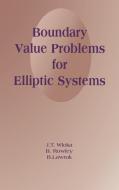 Boundary Value Problems for Elliptic Systems di B. Lawruk, B. Rowley, Joseph Wloka edito da Cambridge University Press
