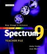 Spectrum Year 9 Teacher File di Andy Cooke, Jean Martin edito da CAMBRIDGE