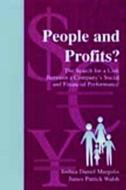 People and Profits? di Joshua Daniel Margolis, James P. Walsh edito da Taylor & Francis Inc