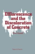 Efflorescence and the Discoloration of Concrete di Peter Russell edito da Taylor & Francis Ltd