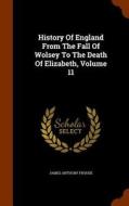 History Of England From The Fall Of Wolsey To The Death Of Elizabeth, Volume 11 di James Anthony Froude edito da Arkose Press