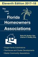 The Law of Florida Homeowners Association di Charles F. Dudley, Peter M. Dunbar edito da Rowman & Littlefield