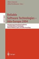 Reliable Software Technologies - Ada-Europe 2004 di A. Llamosi edito da Springer Berlin Heidelberg