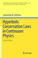 Hyperbolic Conservation Laws in Continuum Physics di Constantine M. Dafermos edito da Springer Berlin Heidelberg