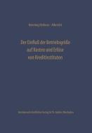 Der Einfluß der Betriebsgröße auf Kosten und Erlöse von Kreditinstituten di Henning Osthues-Albrecht edito da Gabler Verlag