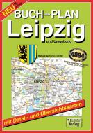 Leipzig und Umgebung 1 : 20 000. Buchstadtplan edito da Barthel Dr.