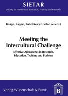 Meeting the Intercultural Challenge edito da Wissenschaft & Praxis