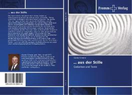 ... aus der Stille di Günter Grimme edito da Fromm Verlag
