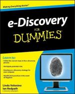 e-Discovery For Dummies di Carol Pollard edito da John Wiley & Sons