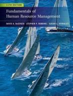 Fundamentals of Human Resource Management with Access Code di David A. Decenzo, Stephen P. Robbins, Susan L. Verhulst edito da WILEY