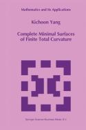 Complete Minimal Surfaces of Finite Total Curvature di Kichoon Yang edito da Springer Netherlands