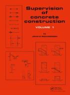 Supervision of Concrete Construction 1 di John George Richardson edito da Taylor & Francis Ltd