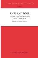 Rich and Poor: Disparities, Perceptions, Concomitants edito da SPRINGER PG