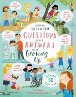 Lift-the-flap Questions & Answers About Growing Up di Katie Daynes edito da Usborne Publishing Ltd