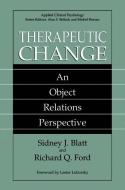 Therapeutic Change di Sidney J. Blatt, Richard Q. Ford edito da Springer US