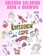 Unicorn Coloring Book & Drawing di Lena Bidden edito da MADALINA GHEORGHICA