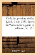 Code Des Pensions Civiles di SANS AUTEUR edito da Hachette Livre - BNF