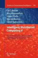 Intelligent Distributed Computing V edito da Springer-Verlag GmbH