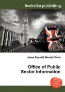Office Of Public Sector Information edito da Book On Demand Ltd.