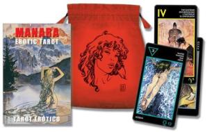 Manara Erotic Tarot: Tarot Erotico [With Velvet Bag] edito da Llewellyn Publications