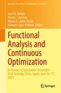 Functional Analysis and Continuous Optimization edito da Springer International Publishing