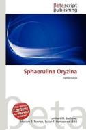 Sphaerulina Oryzina edito da Betascript Publishing
