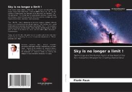 Sky is no longer a limit ! di Florin Paun edito da Our Knowledge Publishing