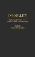 Inequality di William M. Dugger edito da Greenwood Press