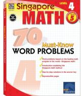 70 Must-Know Word Problems, Grade 5 edito da FRANK SCHAFFER PUBN