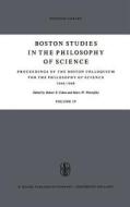 Proceedings of the Boston Colloquium for the Philosophy of Science 1966/1968 di Colloquium for the Philosophy of Science edito da Springer Netherlands
