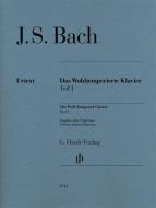 Das Wohltemperierte Klavier Teil I BWV 846-869 di Johann Sebastian Bach edito da Henle, G. Verlag