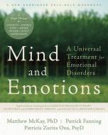Mind and Emotions di Matthew McKay edito da New Harbinger Publications