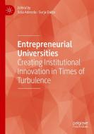 Entrepreneurial Universities edito da Springer Nature Switzerland AG