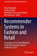 Recommender Systems In Fashion And Retail edito da Springer Nature Switzerland AG