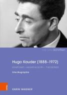 Hugo Kauder (1888-1972) di Karin Wagner edito da Boehlau Verlag