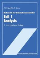 Mathematik für Wirtschaftswissenschaftler di Ulf G. Korb edito da Gabler Verlag