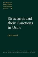 Structures And Their Functions In Usan di Ger P. Reesink edito da John Benjamins Publishing Co