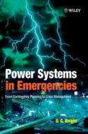 Power Systems in Emergencies di Knight edito da John Wiley & Sons