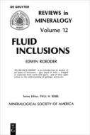 Fluid inclusions di Edwin Roedder edito da De Gruyter