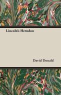 Lincoln's Herndon di David Donald edito da Martindell Press
