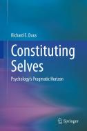 Constituting Selves di Richard E. Duus edito da Springer International Publishing