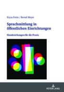 Sprachmittlung in öffentlichen Einrichtungen di Bernd Meyer, Feyza Evrin edito da Peter Lang