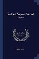 National Cooper's Journal; Volume 26 di Anonymous edito da CHIZINE PUBN