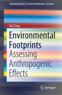 Environmental Footprints di Kai Fang edito da Springer Nature Switzerland AG