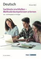 Sachtexte erschließen - Methodenkompetenz erlernen Klasse 9 und 10 di Gesine Heddrich edito da Krapp&Gutknecht Verlag
