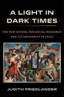 A Light in Dark Times di Judith Friedlander edito da Columbia University Press