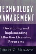 Technology Management di Megantz edito da John Wiley & Sons